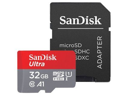 SanDisk Ultra/micro SDHC/32GB/UHS-I U1 / Class 10/+ Adaptér