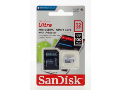 SanDisk Ultra Micro SDHC 32GB 100MB, s UHS-I+A