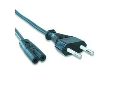 GEMBIRD napájací kábel pre NTB 2pin C8, 1,8m