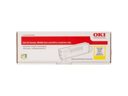 oki yellow high yield toner cartridge s