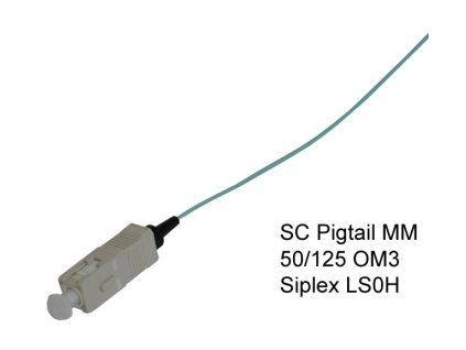 Pigtail Fiber Optic SC/PC 50/125MM, 2m OM3