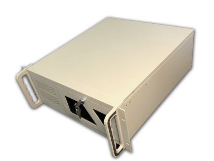 DATACOM 19'' Case IPC 4U, 585mm sivý bez PSU