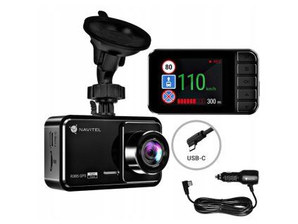 NAVITEL R385 GPS, 2K Kamera do auta