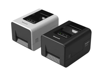 Honeywell - PC42E-T, USB, Ethernet, 200dpi, White, 1&0.5'', no power cord