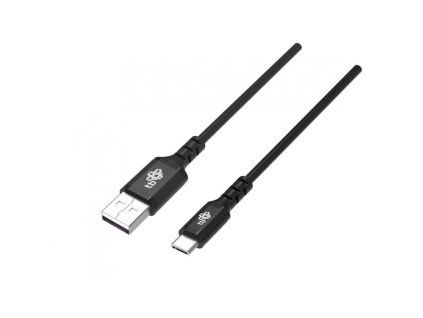 tb kabel usb usb c 1m silikonowy czarny s