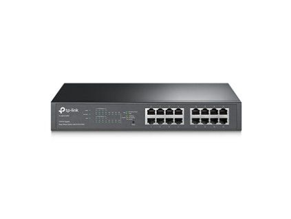 TP-Link TL-SG1016PE 16xGb,(8xPOE+) easy smart rack switch 150W