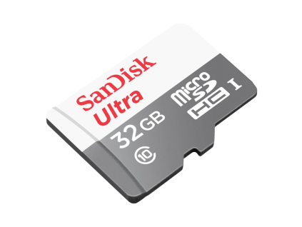 SanDisk MicroSDHC 32 GB Ultra (80 MB/s, Class 10 UHS-I, Android)