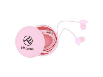 TELLUR Macaron, Slúchadlá do uší, pink
