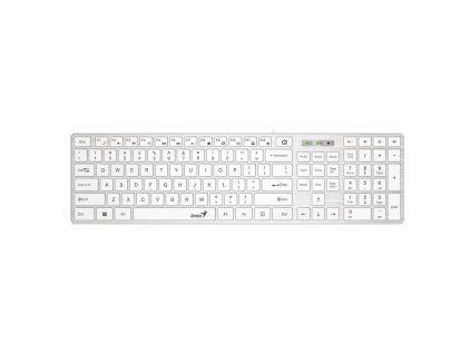 Genius SlimStar 126/Drátová USB/CZSK-Layout/Bílá