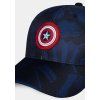 Captain America - AOP Adjustable Cap (Barva Black)