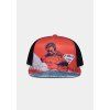 Superman - Men's TPU AOP Snap Back Cap (Barva Black)