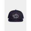 Naruto Shippuden - Tonal Akatsuki Cloud Men's Snapback Cap (Barva Black)