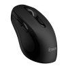 C-TECH WLM-12BK, Ergonomická, Optická, Pre pravákov, 1 600 DPI, USB+BT, Čierna