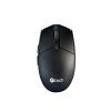 C-TECH WLM-06S-B, Kancelárska, Optická, Pre pravákov, 1 600 DPI, Bezdrôtová USB, Čierna