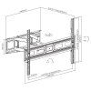 SBOX PLB-3646-2, Revolving wall mount ultra thinTV