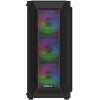 EVOLVEO Xenon, Midi Tower, 4x ARGB, mesh+sklo