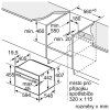 BOSCH Vstavaná rúra CMG778NB1