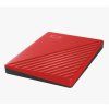 WD My Passport, 2TB, HDD, Externý, 2.5'', Červená, 3R