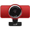 GENIUS webová kamera ECam 8000, červená, Full HD 1080P, USB2.0, mikrofón