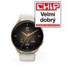 HAMA 8900, Smart hodinky, GPS, AMOLED, bež, zlat