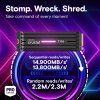 CRUCIAL ssd T710 b