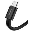 Baseus dátový kábel Superior USB-C 1m 6A 66W čierny