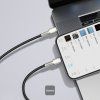 Baseus dátový kábel Cafule USB-C, Lightning 1m PD 20W čierny