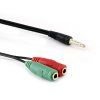 SBOX 35M-2X35F, Kábel audio 2x jack, 1x jack