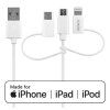 DELTACO IPLH-441, Kábel USB 2.0, C,Mic,Lig