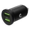 DELTACO USB-CAR128, Autonabíjačka 2x USB 2.0, či