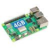 PC Raspberry Pi 5, 4GB, WiFi, BT, 1000Mbps