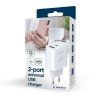 GEMBIRD TA-UC-2AC12-01, Nabíjačka, USB, USB-C, 12W