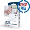 GEMBIRD TA-UC-PDQC20L-W-01, Nabíjačka, USB, USB-C