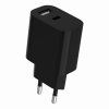GEMBIRD TA-UC-2AC12-01-BK, Nabíjačka, U, USB-C, 12W