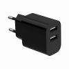 GEMBIRD TA-UC-2A12-01, Nabíjačka, 2x USB-A, 12W, č