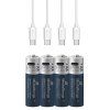 MEDIARANGE Batérie nabíjateľné AA, USB-C, 4ks