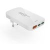 HAMA GaN, Rýchlonabíjačka, 2x USB-C PD, QC 65W