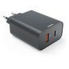 HAMA Rýchlonabíjačka, USB-C, A PD, QC 45W, č