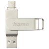 HAMA Rotate Pro, USB Kľúč, 128GB, strieborný