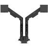 BENQ BDH01 Dual Ergo Arm, Držiak na 2 monit, blk