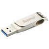 HAMA Rotate Pro, USB Kľúč, 256GB, strieborný