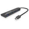 RAIDSONIC ICY BOX USB Hub, 4port, USB C, 4x USB
