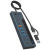RAIDSONIC ICY BOX 9v1, USB Hub, USB-C, A 3.2 Gen2