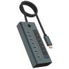 RAIDSONIC ICY BOX 7v1 USB Hub, USB-C 3.2 Gen2