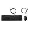 HP Wired 320MK combo keyboard and mouse (česko-slovensky) klávesnice a myš
