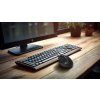 EVOLVEO LadyErgo, tichá vertikální ergonomická myš, 2.4GHz, černá