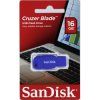 SanDisk Cruzer Blade, 16GB, USB 2.0, USB-A, Modrá