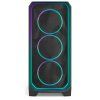 Fractal Deisgn Meshify 3 Ambience Pro, Midi Tower, Transpar., Čierna