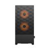 Fractal Design Pop Air RGB Orange Core TG Clear Tint, Midi Tower, Transpar.
