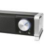 TRUST Asto, Stereo, 12W, Čierna-strieborná